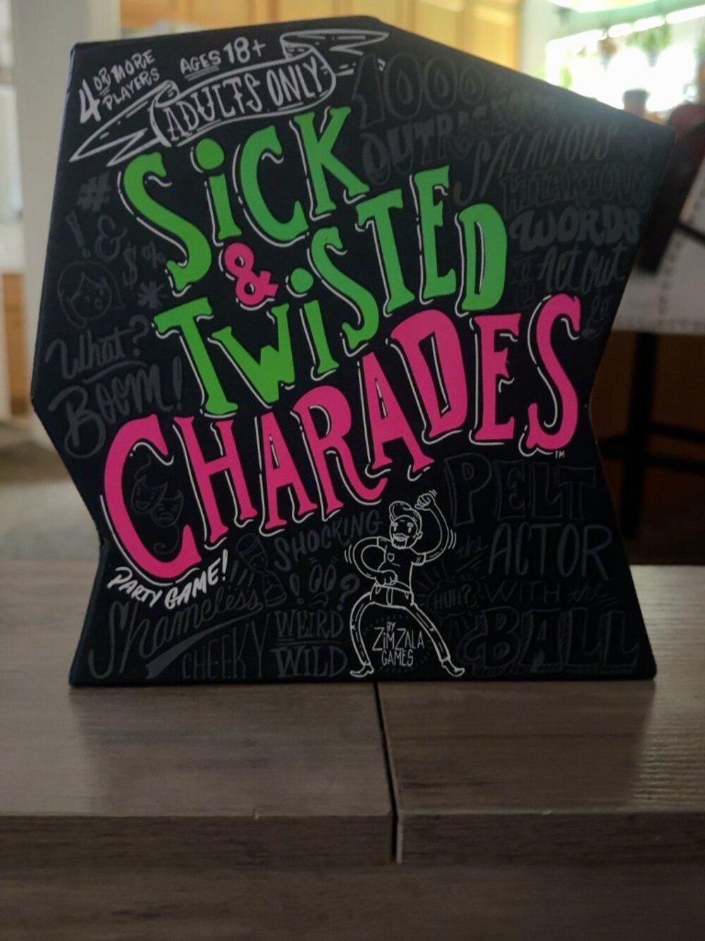 Sick & Twisted Charades Adult Party Game